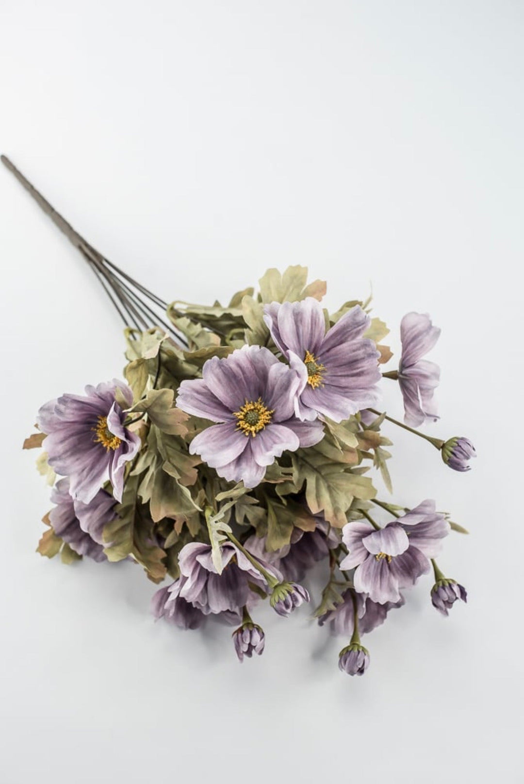 Artificial cosmos bush - purple - Greenery Market84566-LT.PU