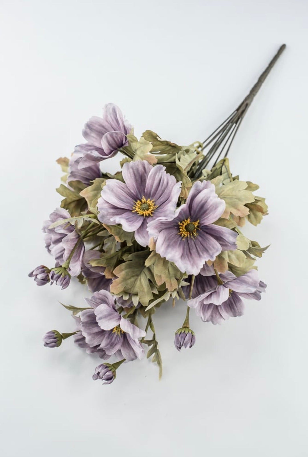 Artificial cosmos bush - purple - Greenery Market84566-LT.PU