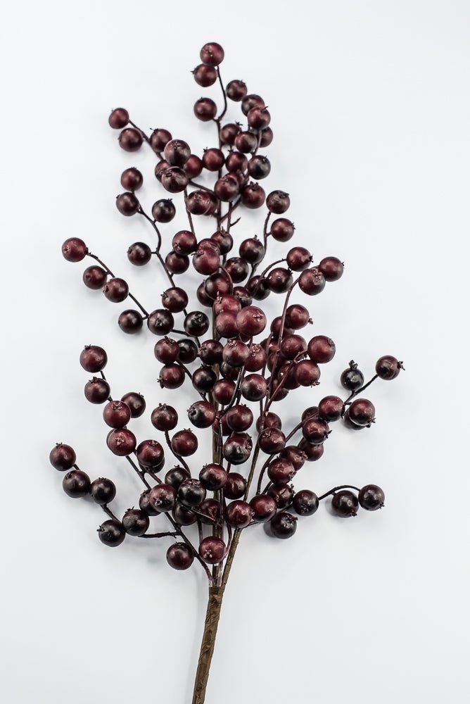 Artificial Cranberry Wired Crabapple Spray - 29" - Greenery MarketArtificial Flowers225262
