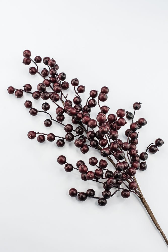Artificial Cranberry Wired Crabapple Spray - 29" - Greenery MarketArtificial Flowers225262