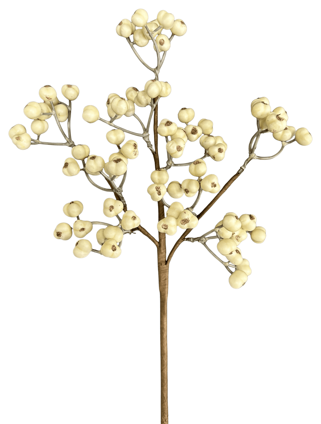 Artificial Cream Berry Pick - 16" - Greenery Market86813CM