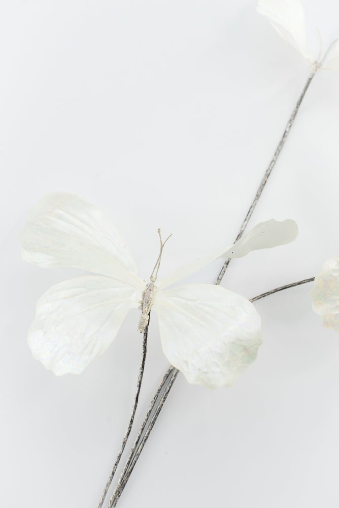 Artificial Cream Butterfly Spray - 26" - Greenery MarketArtificial Flowers281785