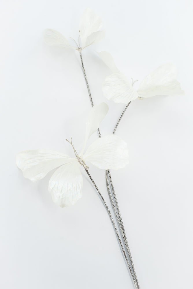 Artificial Cream Butterfly Spray - 26" - Greenery MarketArtificial Flowers281785