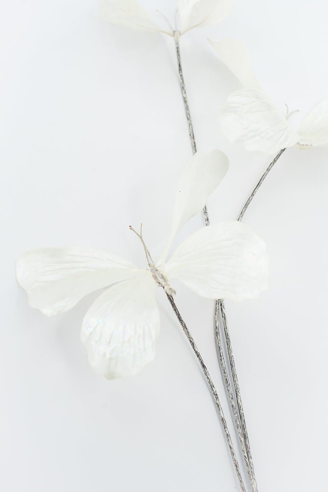 Artificial Cream Butterfly Spray - 26" - Greenery MarketArtificial Flowers281785