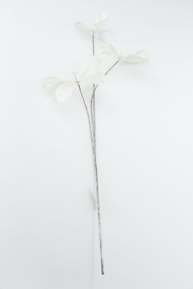 Artificial Cream Butterfly Spray - 26" - Greenery MarketArtificial Flowers281785