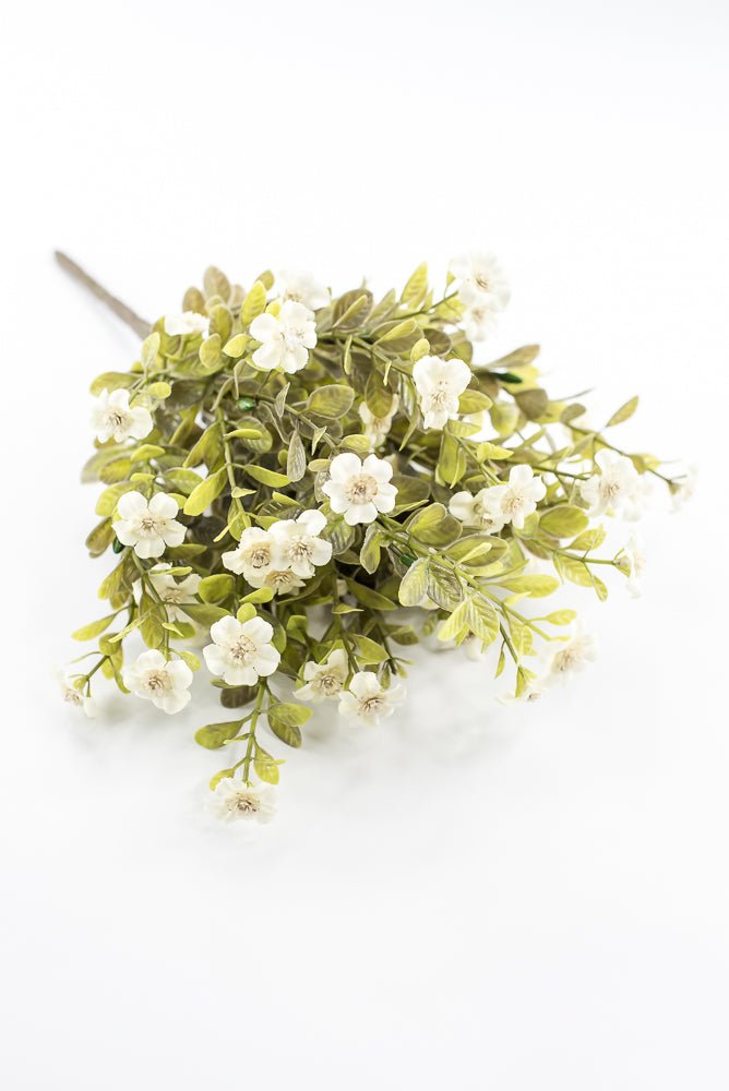 Artificial Cream Filler Bush - 16" - Greenery MarketArtificial Flora85152-CR