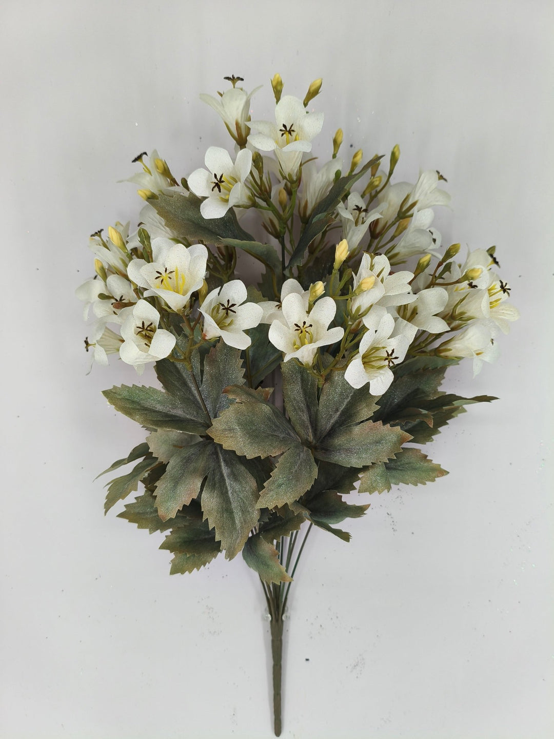 Artificial Cream Freesia Bush - 22" - Greenery MarketArtificial Flora85857-CR