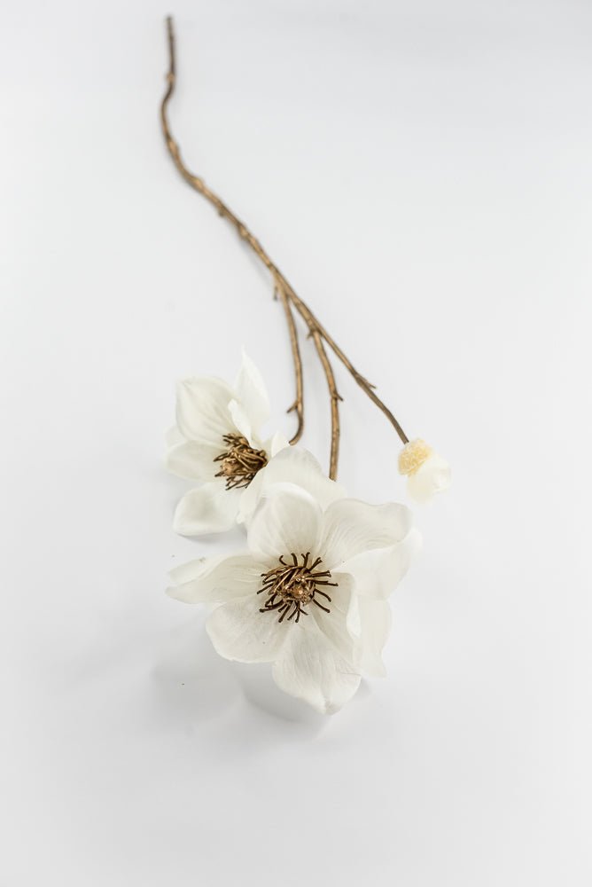 Artificial Cream Magnolia Spray - 30" - Greenery MarketArtificial Flora86909CM