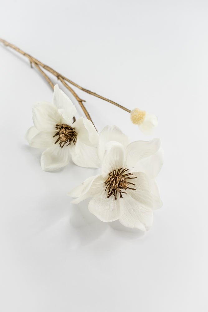 Artificial Cream Magnolia Spray - 30" - Greenery MarketArtificial Flora86909CM