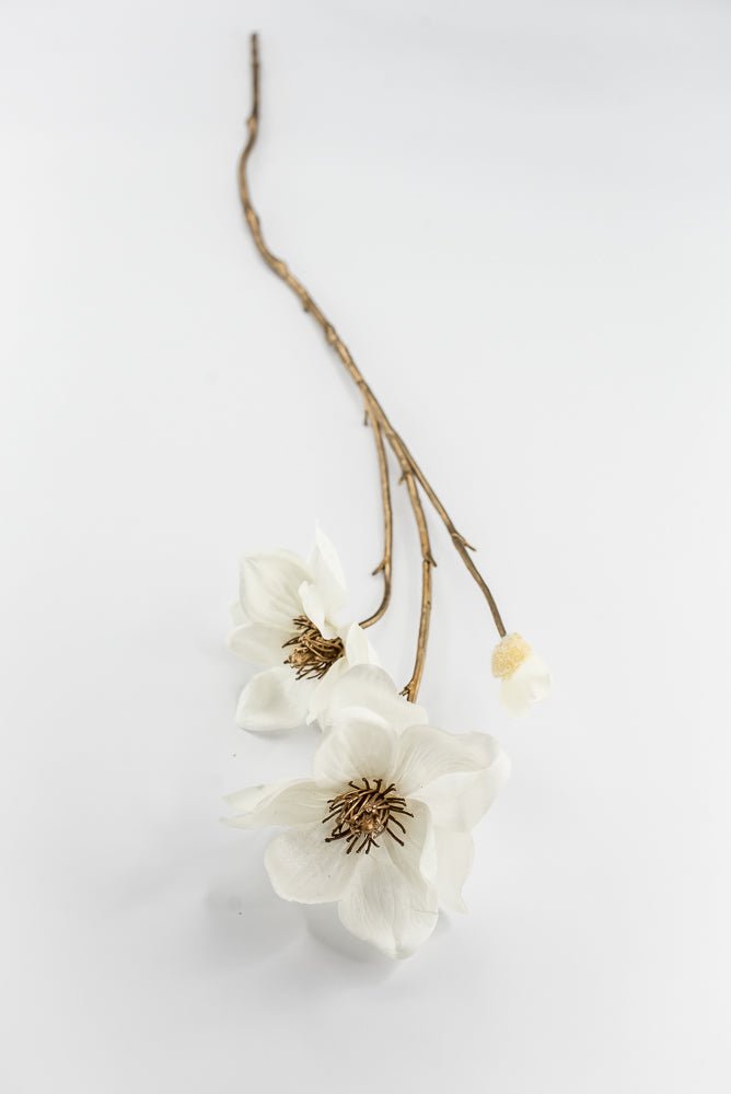 Artificial Cream Magnolia Spray - 30" - Greenery MarketArtificial Flora86909CM