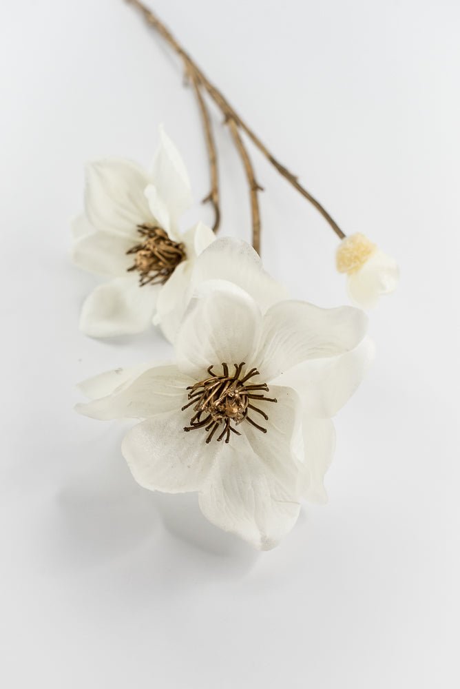 Artificial Cream Magnolia Spray - 30" - Greenery MarketArtificial Flora86909CM