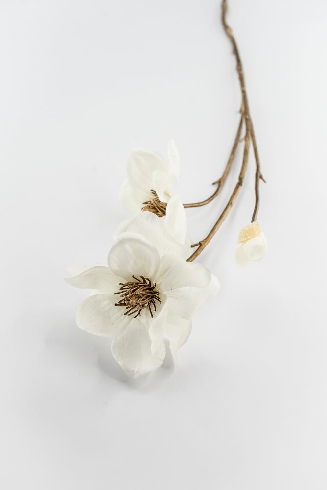 Artificial Cream Magnolia Spray - 30" - Greenery MarketArtificial Flora86909CM