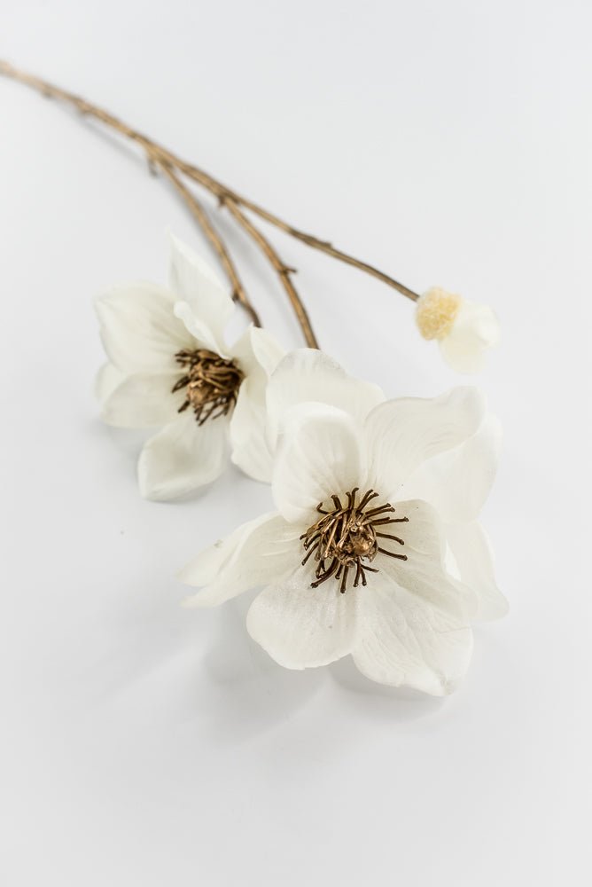Artificial Cream Magnolia Spray - 30" - Greenery MarketArtificial Flora86909CM