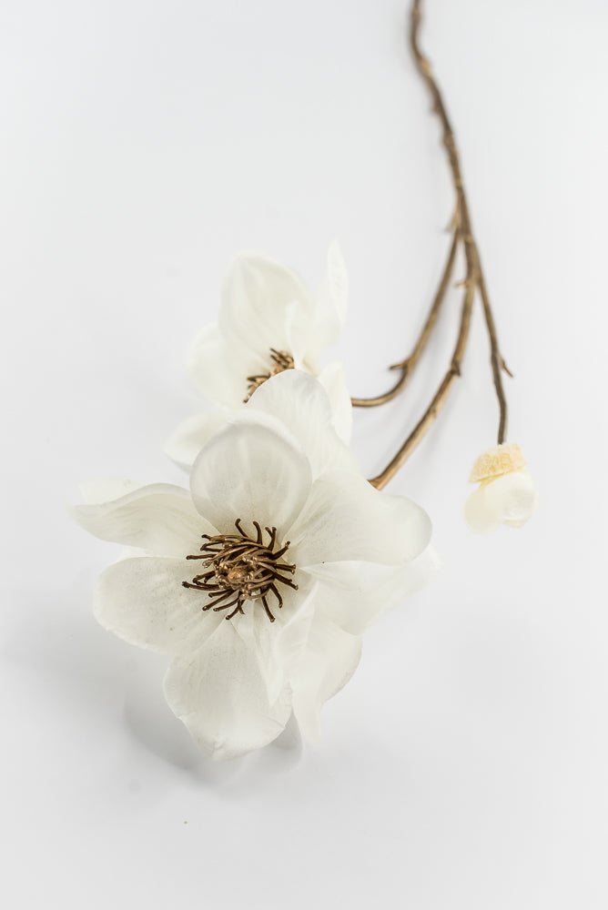 Artificial Cream Magnolia Spray - 30" - Greenery MarketArtificial Flora86909CM