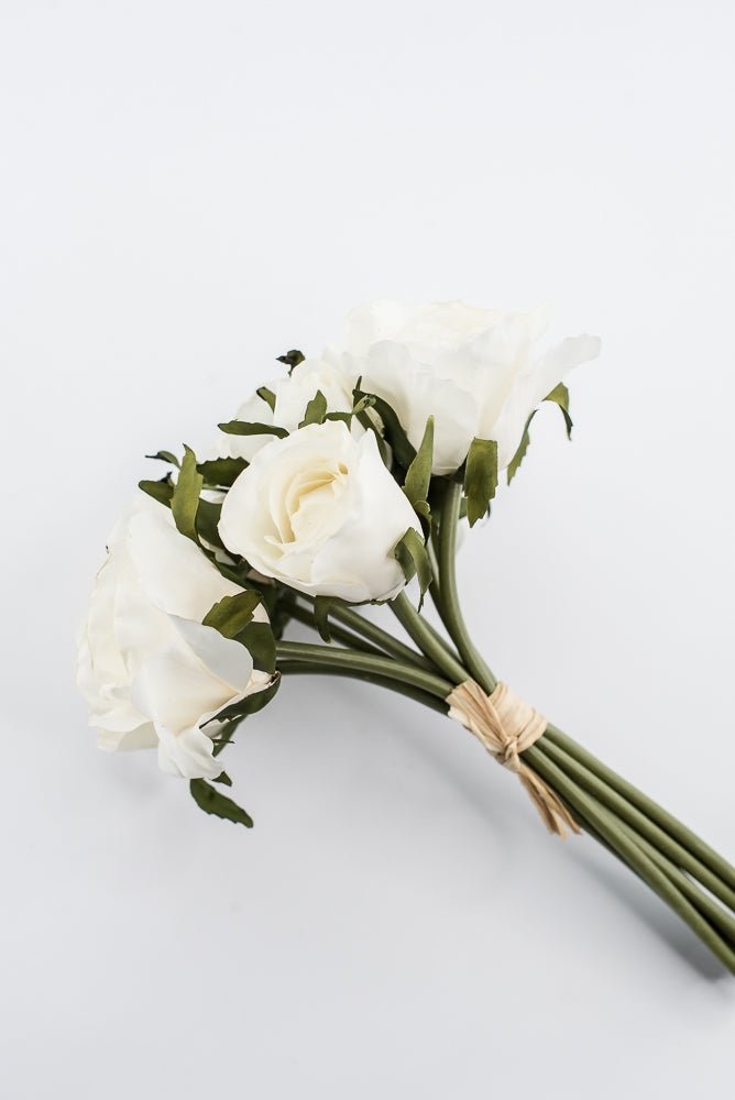 Artificial, Cream, Rose Bundle - 13" - Greenery Market2221042CR
