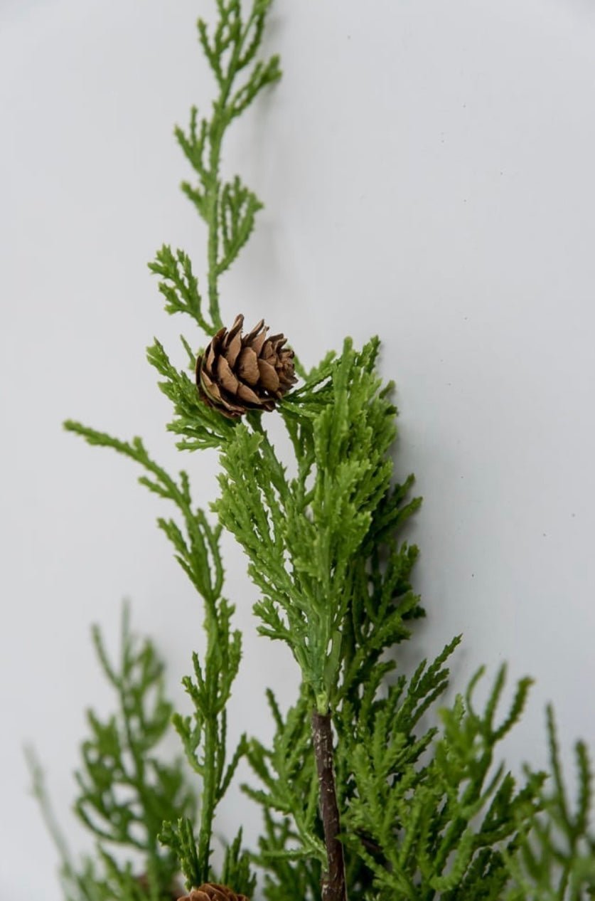 Artificial cypress and cone bush - Greenery MarketWinter and Christmas2830197GR