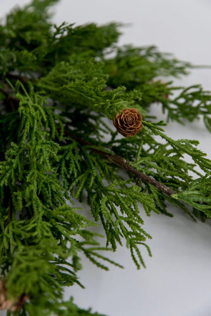 Artificial cypress and cone bush - Greenery MarketWinter and Christmas2830197GR