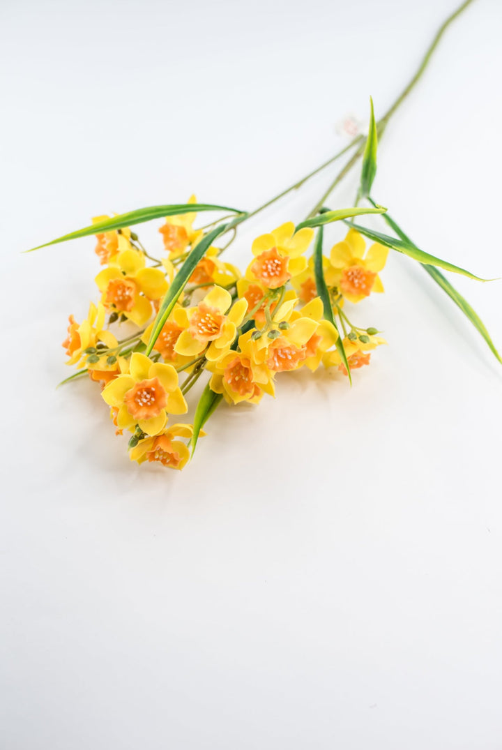 Artificial Daffodils Spray - yellow - Greenery MarketArtificial Flora2285243YL