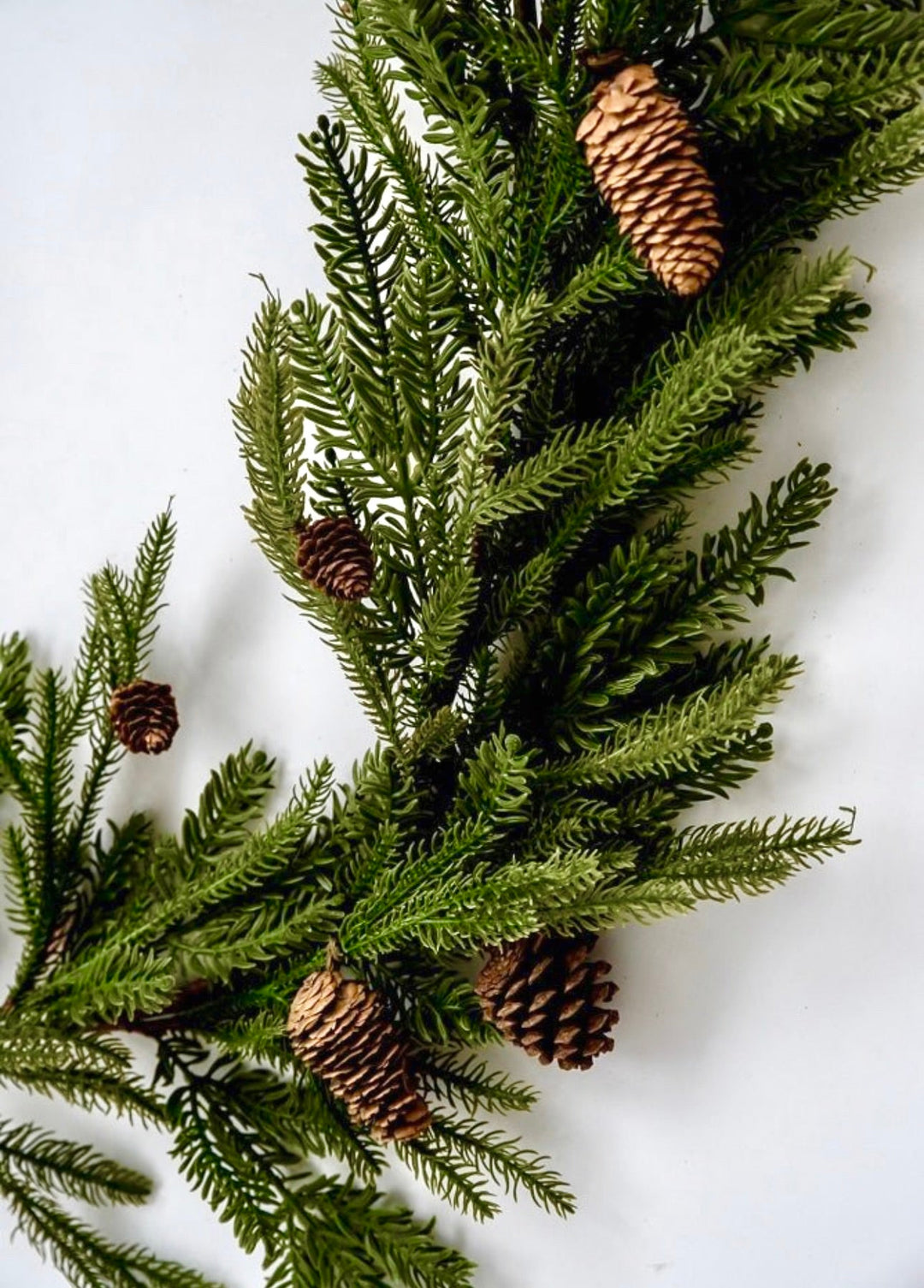Artificial Douglas fir mixed pine garland - 67” - Greenery Marketgreenery2833374GR