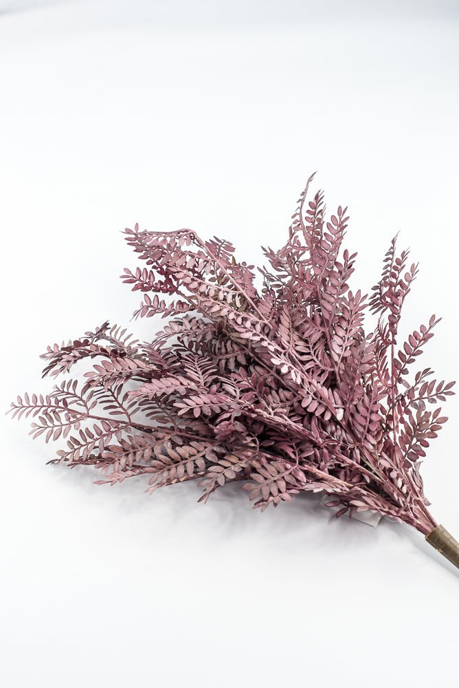 Artificial, Dusty Purple, Fern Bush - 20" - Greenery MarketArtificial Flora85919-UV-PU