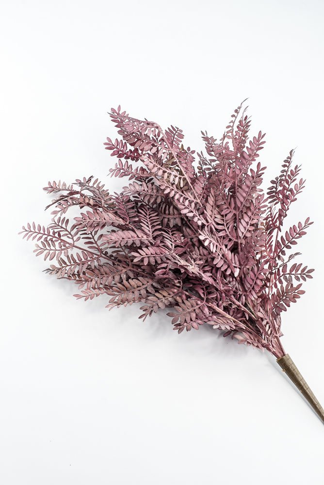 Artificial, Dusty Purple, Fern Bush - 20" - Greenery MarketArtificial Flora85919-UV-PU