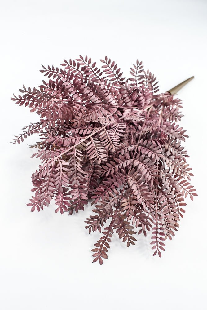Artificial, Dusty Purple, Fern Bush - 20" - Greenery MarketArtificial Flora85919-UV-PU