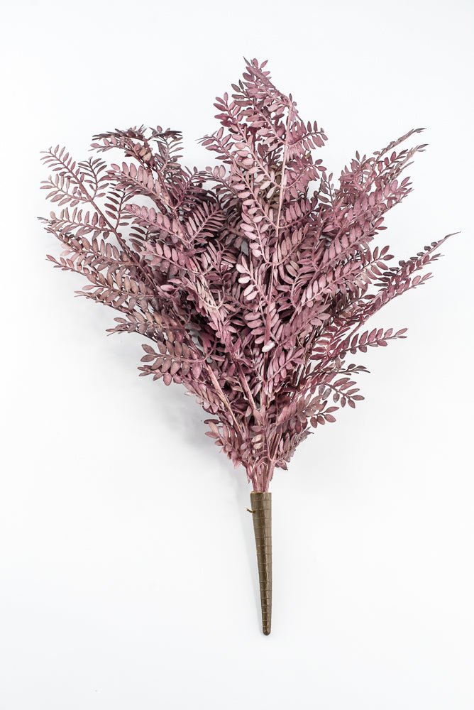 Artificial, Dusty Purple, Fern Bush - 20" - Greenery MarketArtificial Flora85919-UV-PU
