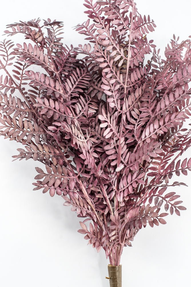 Artificial, Dusty Purple, Fern Bush - 20" - Greenery MarketArtificial Flora85919-UV-PU