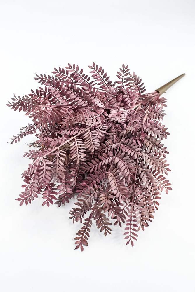 Artificial, Dusty Purple, Fern Bush - 20" - Greenery MarketArtificial Flora85919-UV-PU