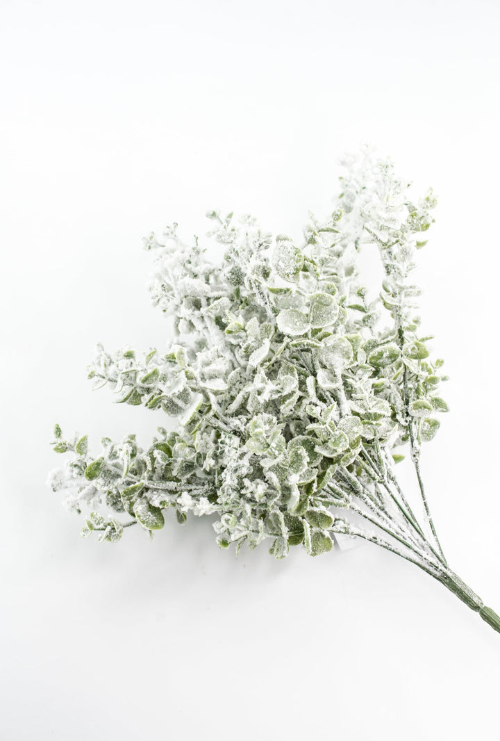 Artificial Eucalyptus Snow Bush - Greenery Market85284