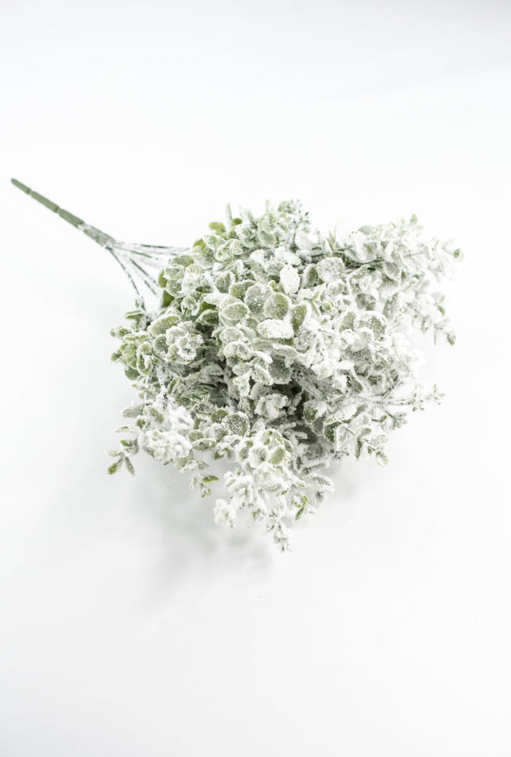 Artificial Eucalyptus Snow Bush - Greenery Market85284