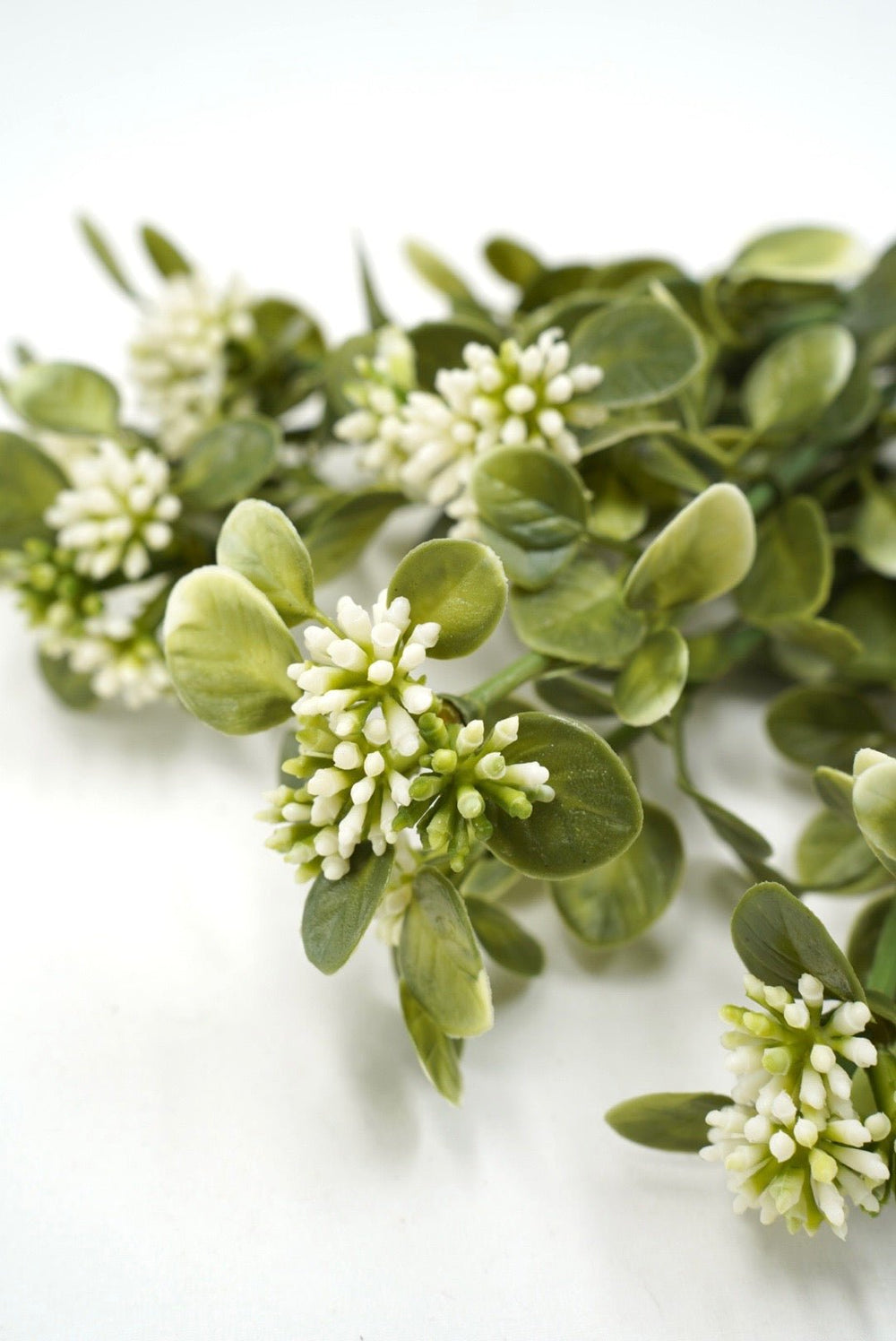 Artificial Fig Leaves Bush - Warm Green - Greenery Market28840