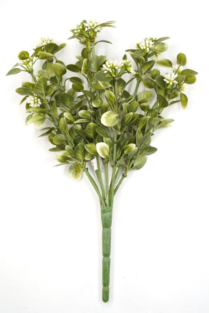 Artificial Fig Leaves Bush - Warm Green - Greenery Market28840