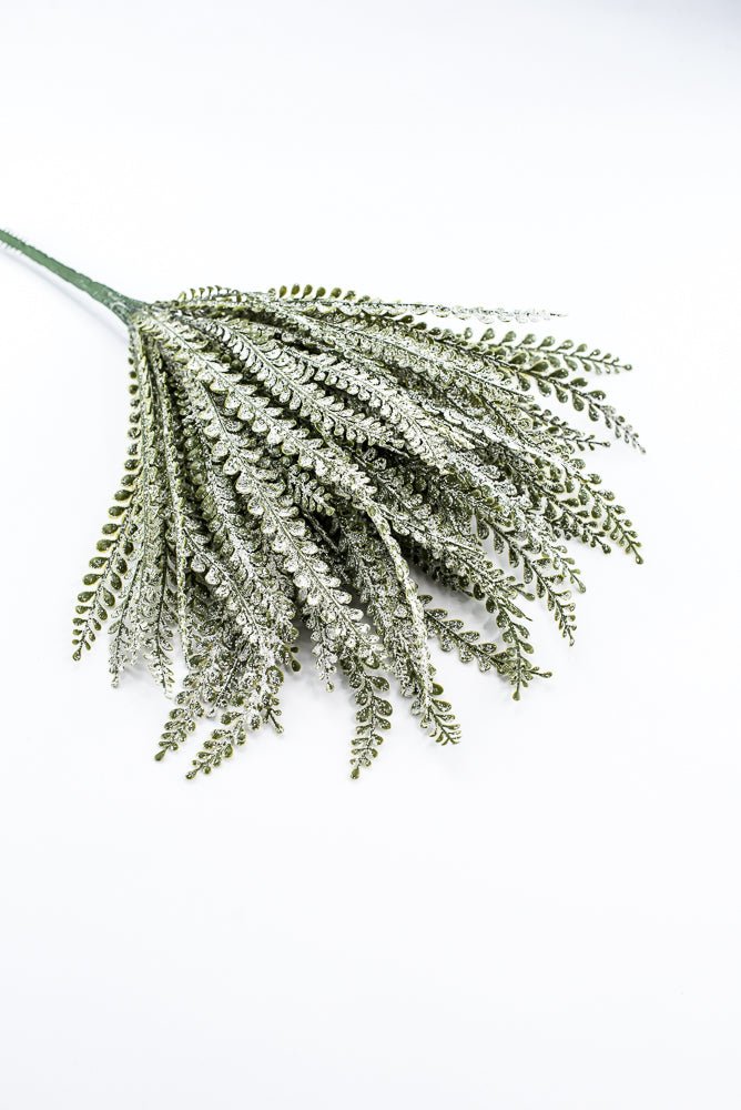Artificial Frosted Button Fern - 19" - Greenery MarketArtificial Flora85805