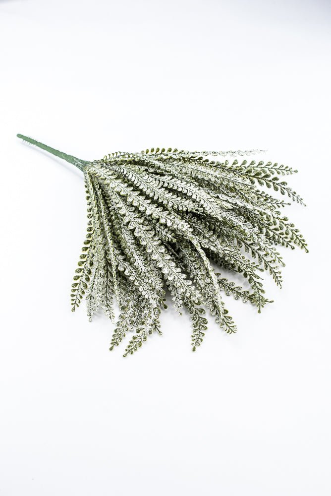 Artificial Frosted Button Fern - 19" - Greenery MarketArtificial Flora85805