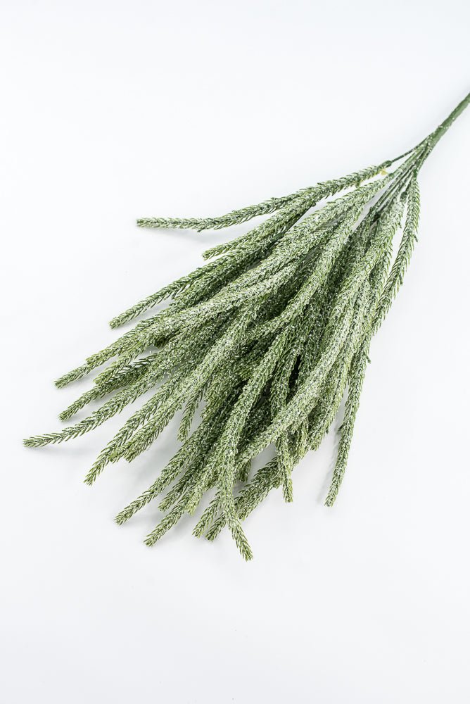 Artificial, Frosted Greenery Bush 21" - Greenery MarketArtificial Flora85801