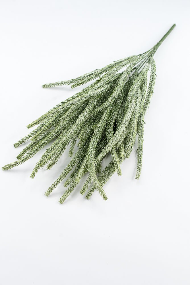 Artificial, Frosted Greenery Bush 21" - Greenery MarketArtificial Flora85801