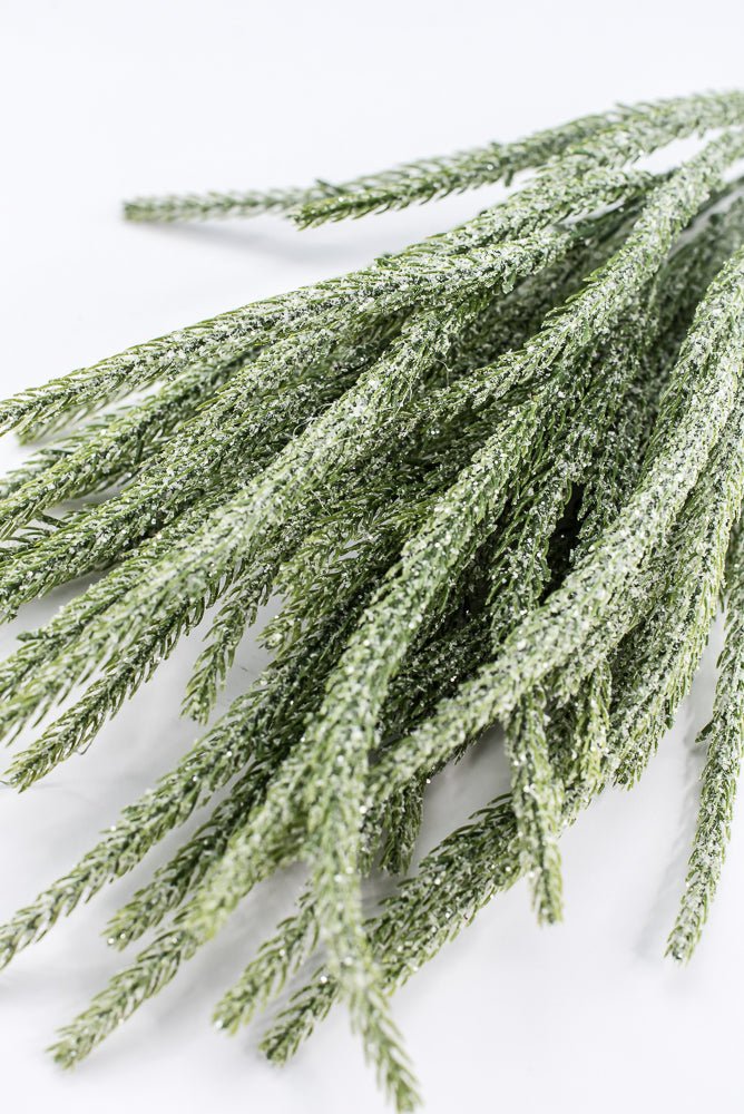 Artificial, Frosted Greenery Bush 21" - Greenery MarketArtificial Flora85801