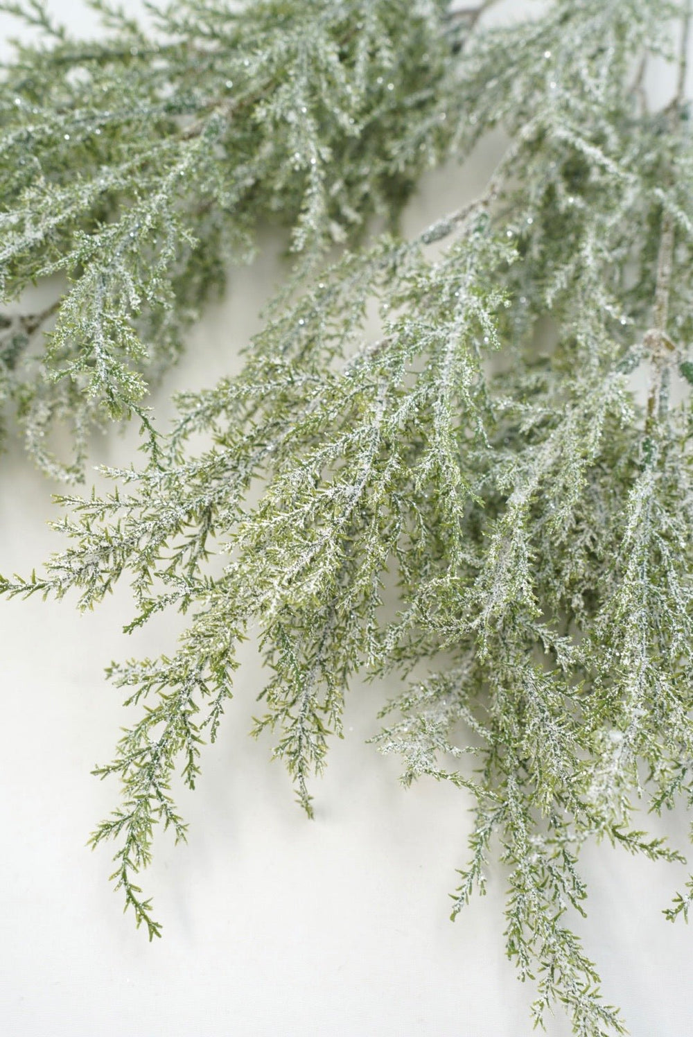 Artificial, Frosted Iced Pine Bush - Greenery Marketgreenery83878snow