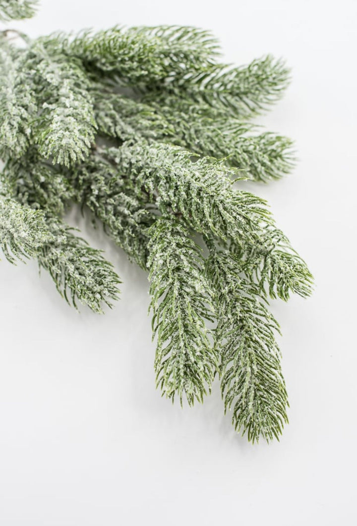 Artificial frosted pine spray - Greenery MarketArtificial Flora2825214FG