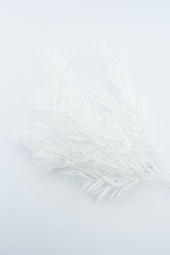 Artificial, Frosted White Willow Bush - 21" - Greenery Market2825289WH