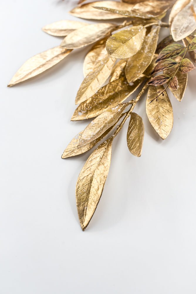 Artificial Gold & Brown Laurel Leaf - 26" - Greenery MarketArtificial FloraXG1147-GOBN