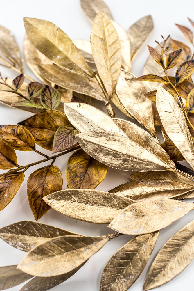 Artificial Gold & Brown Laurel Leaf - 26" - Greenery MarketArtificial FloraXG1147-GOBN