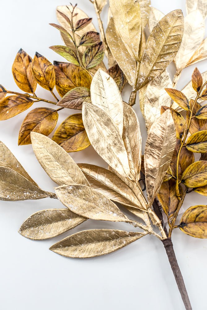 Artificial Gold & Brown Laurel Leaf - 26" - Greenery MarketArtificial FloraXG1147-GOBN
