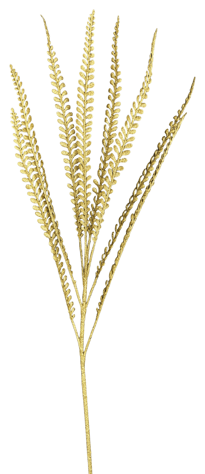 Artificial Gold Glitter Leaves Spray - 33" - Greenery MarketSeasonal & Holiday Decorations86890GD