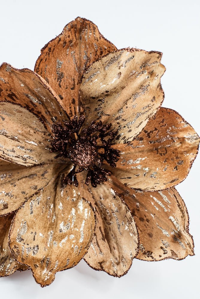Artificial Golden Magnolia Stem - 21" - Greenery Market86939BE