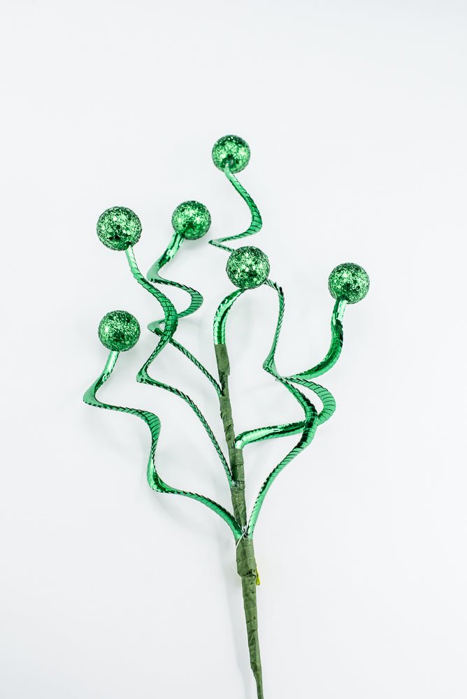 Artificial Green Ball Spring Spray - 25" - Greenery MarketArtificial Flora86914GN