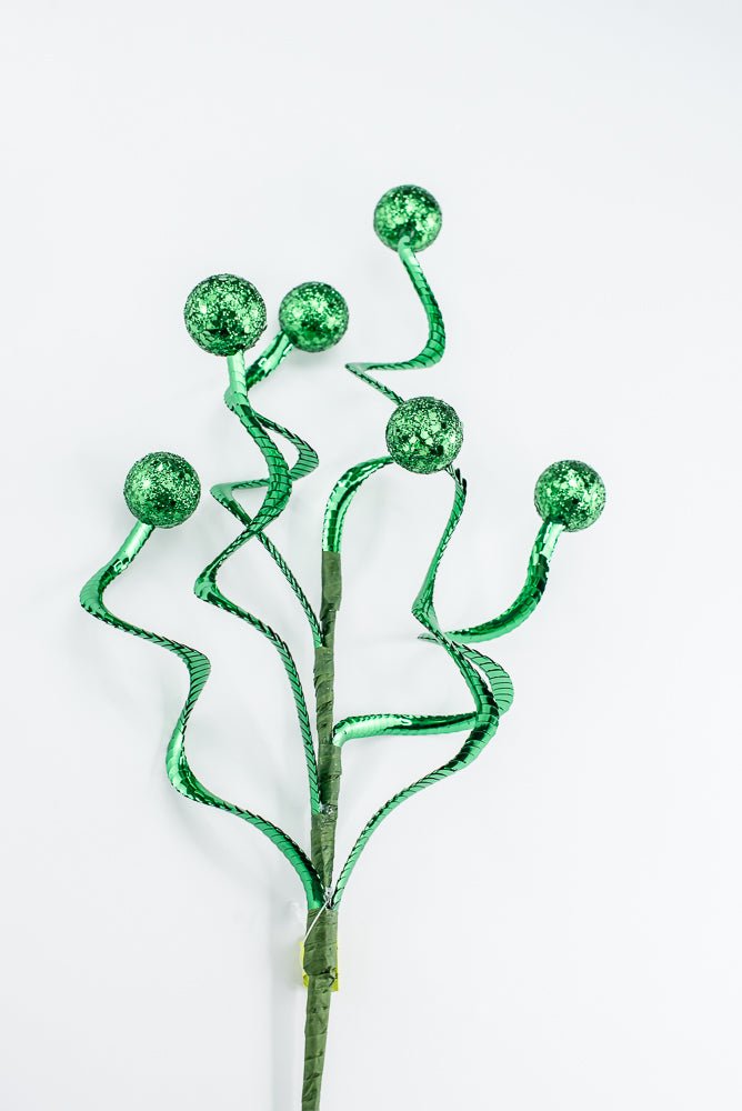 Artificial Green Ball Spring Spray - 25" - Greenery MarketArtificial Flora86914GN