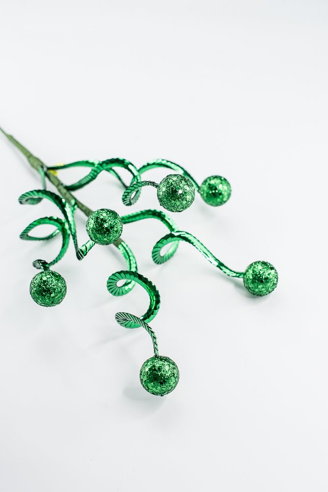 Artificial Green Ball Spring Spray - 25" - Greenery MarketArtificial Flora86914GN