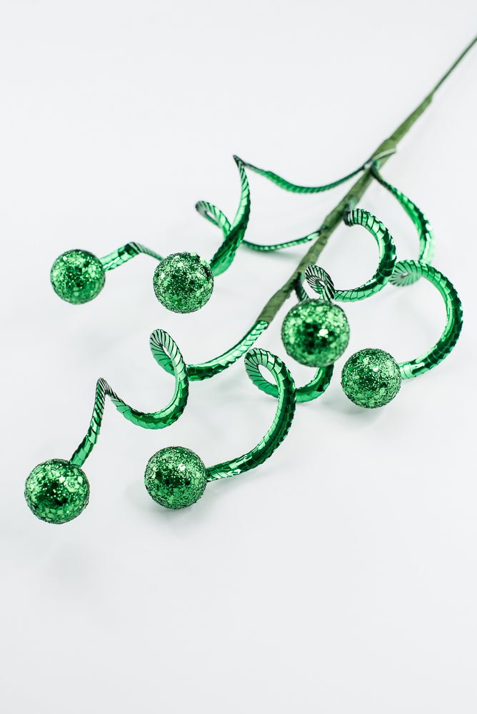 Artificial Green Ball Spring Spray - 25" - Greenery MarketArtificial Flora86914GN